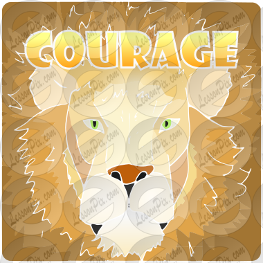 Courage Stencil