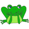 Bored Frog Picture