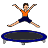 The+girl+has+a+trampoline.+The+trampoline+is+___. Picture
