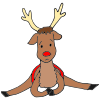 Sad Reindeer Picture